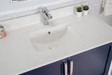 Florin Collection 42 inch Bathroom Vanity with Quartz Countertop and Undermount Ceramic Sink