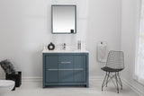 Mila Collection 42 inch Bathroom Vanity with Quartz Countertop and Undermount Ceramic Sink