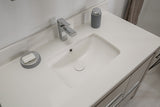 Mila Collection 42 inch Bathroom Vanity with Quartz Countertop and Undermount Ceramic Sink