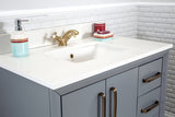 Fabia Collection 36 inch Bathroom Vanity with Quartz Countertop and Undermount Ceramic Sink