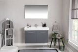 Vita Collection Floating Bathroom Vanity with Ceramic Sink & Mirror