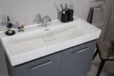 Vita Collection Floating Bathroom Vanity with Ceramic Sink & Mirror