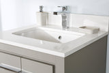 Mila Collection 24 inch Bathroom Vanity with Quartz Countertop and Undermount Ceramic Sink