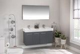 Vita Collection Floating Bathroom Vanity with Ceramic Sink & Mirror