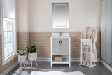 Florin Collection 24 inch Bathroom Vanity with Quartz Countertop and Undermount Ceramic Sink