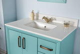 Fabia Collection 36 inch Bathroom Vanity with Quartz Countertop and Undermount Ceramic Sink