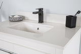 Mila Collection 36 inch Bathroom Vanity with Quartz Countertop and Undermount Ceramic Sink