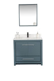 Mila Collection 36 inch Bathroom Vanity with Quartz Countertop and Undermount Ceramic Sink