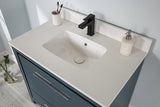 Mila Collection 36 inch Bathroom Vanity with Quartz Countertop and Undermount Ceramic Sink